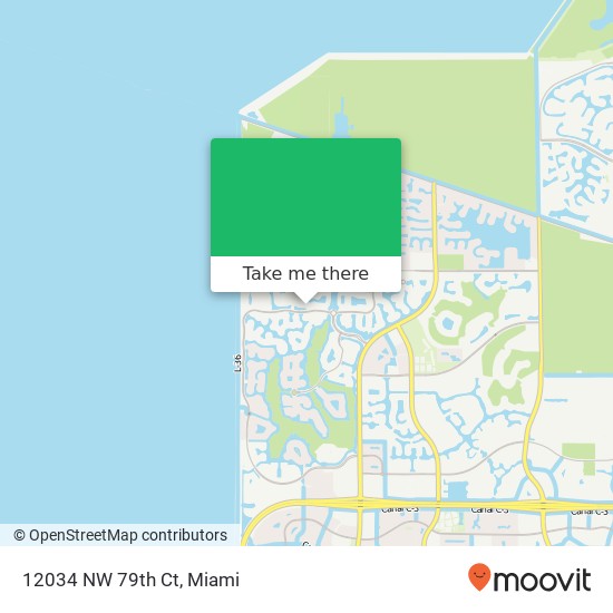 12034 NW 79th Ct map