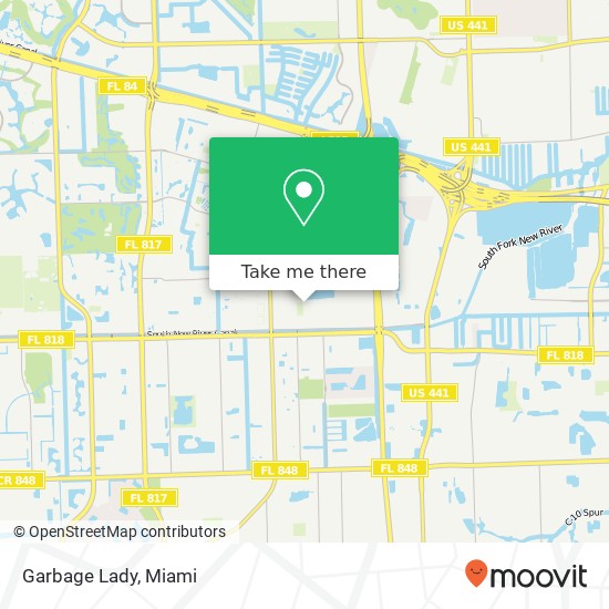 Mapa de Garbage Lady