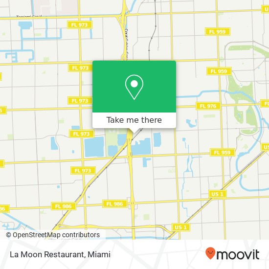 La Moon Restaurant map
