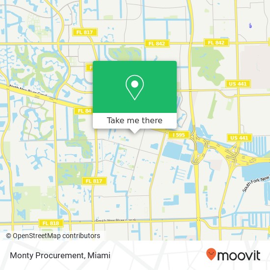 Mapa de Monty Procurement