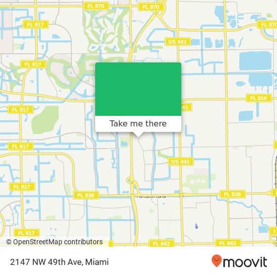 2147 NW 49th Ave map