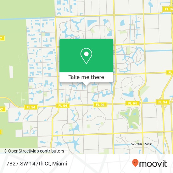 7827 SW 147th Ct map