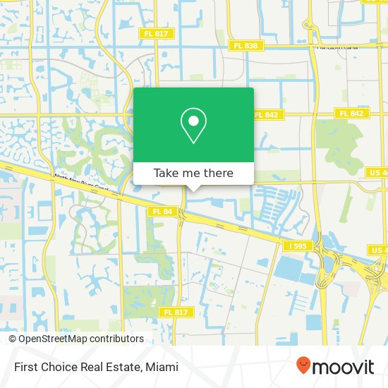 First Choice Real Estate map