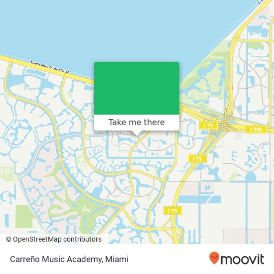 Carreño Music Academy map