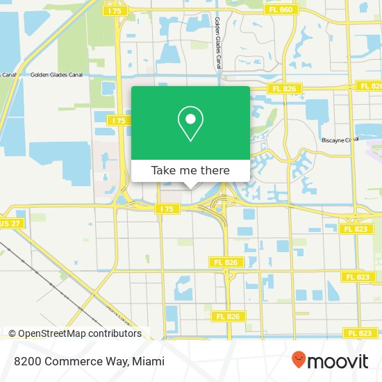 8200 Commerce Way map