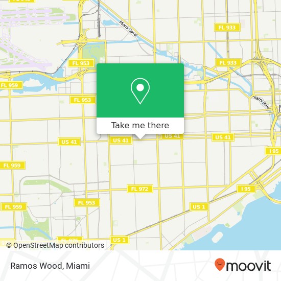 Mapa de Ramos Wood