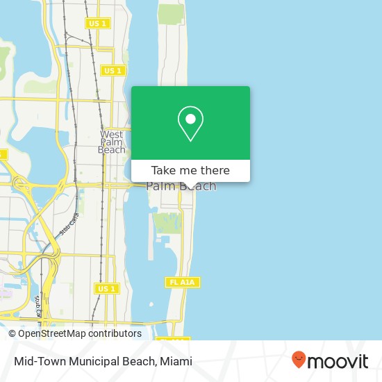 Mapa de Mid-Town Municipal Beach
