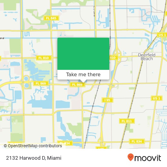 Mapa de 2132 Harwood D