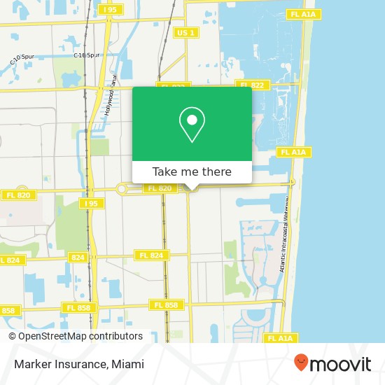 Marker Insurance map