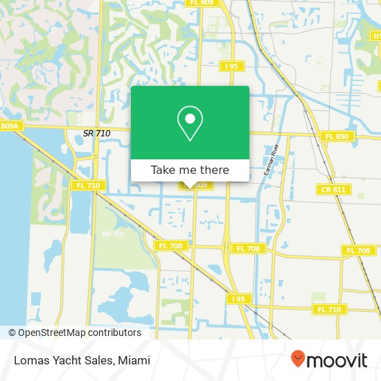 Lomas Yacht Sales map