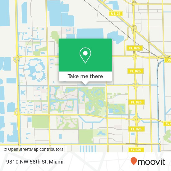 9310 NW 58th St map
