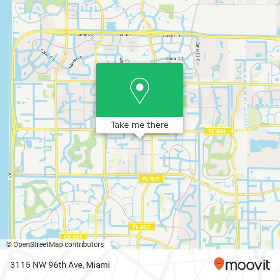 3115 NW 96th Ave map
