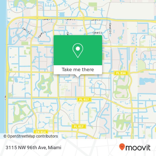 Mapa de 3115 NW 96th Ave