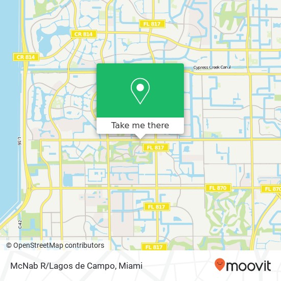 McNab R/Lagos de Campo map