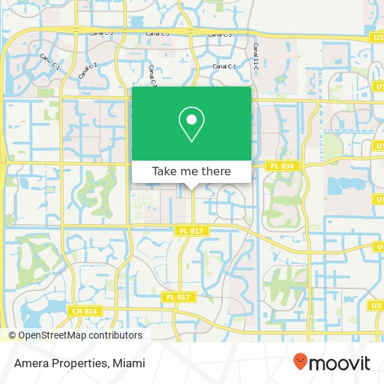 Mapa de Amera Properties