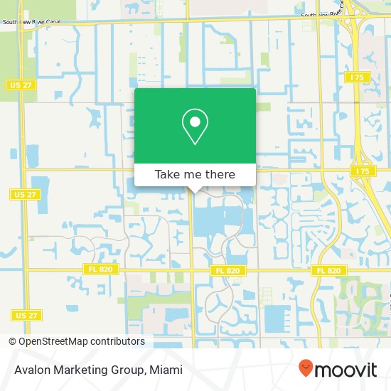 Avalon Marketing Group map