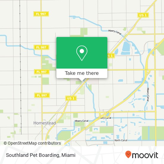 Southland Pet Boarding map