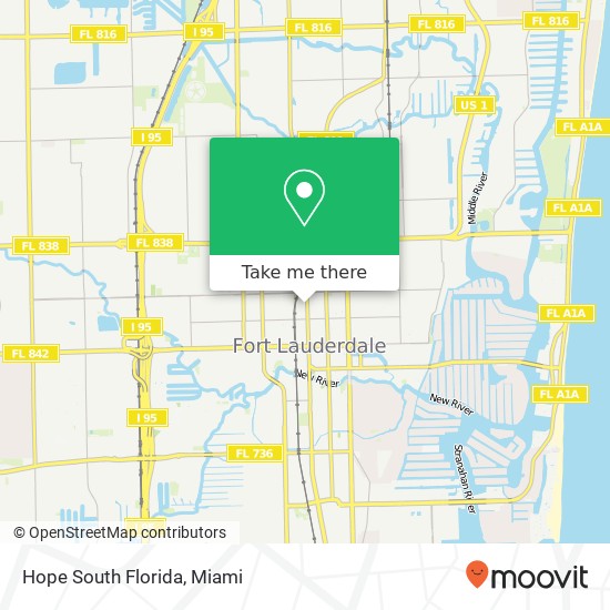 Hope South Florida map