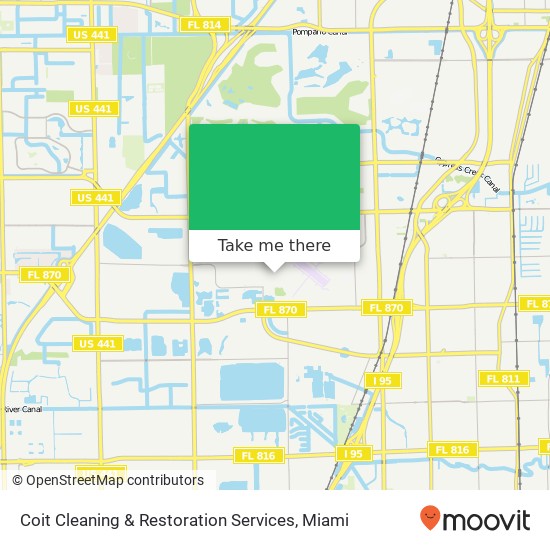 Coit Cleaning & Restoration Services map