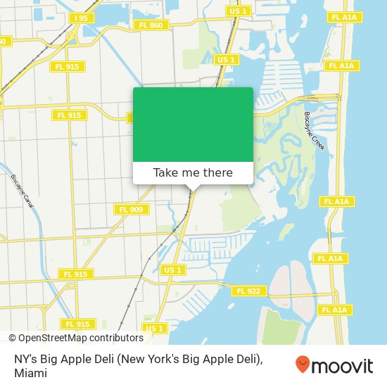 NY's Big Apple Deli (New York's Big Apple Deli) map