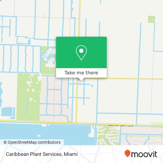 Mapa de Caribbean Plant Services