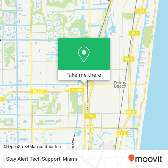 Stay Alert Tech Support map