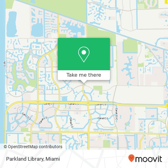 Mapa de Parkland Library