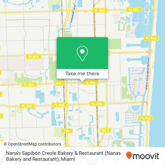 Nana's Sapibon Creole Bakery & Restaurant (Nanas Bakery and Restaurant) map