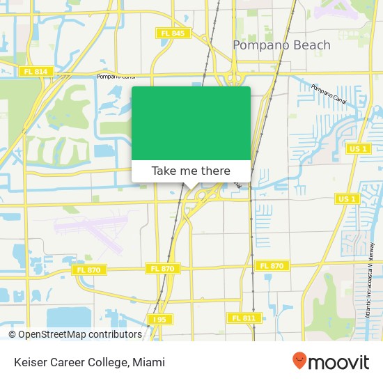 Mapa de Keiser Career College