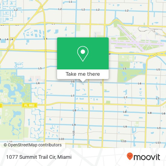 1077 Summit Trail Cir map