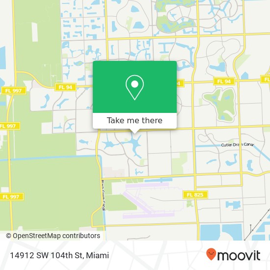 14912 SW 104th St map