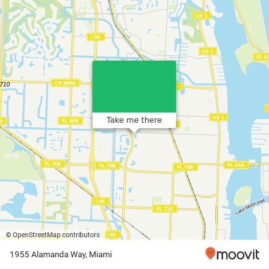 1955 Alamanda Way map