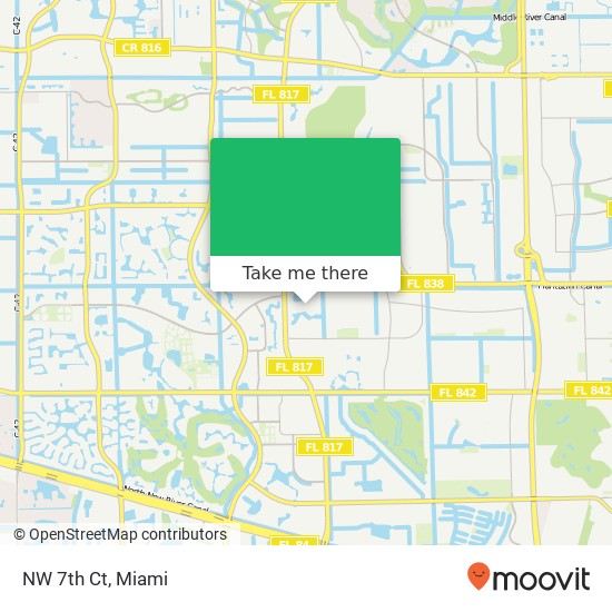 NW 7th Ct map