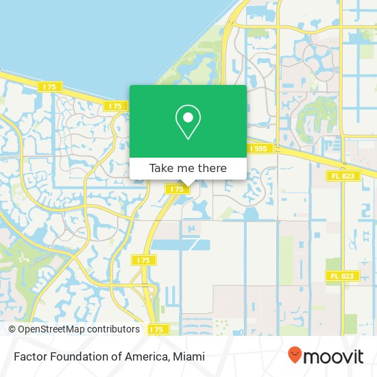 Factor Foundation of America map