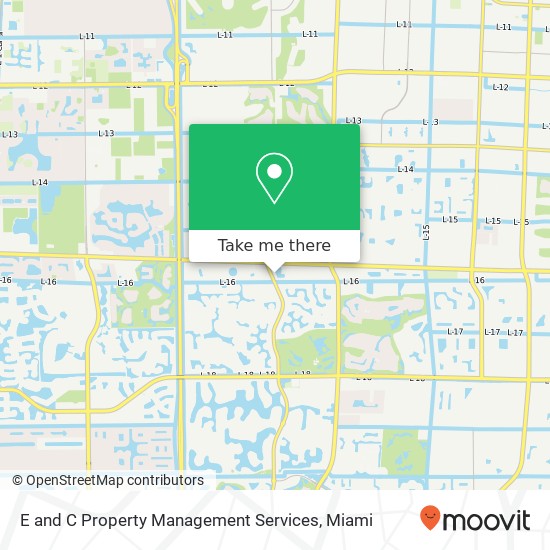 E and C Property Management Services map
