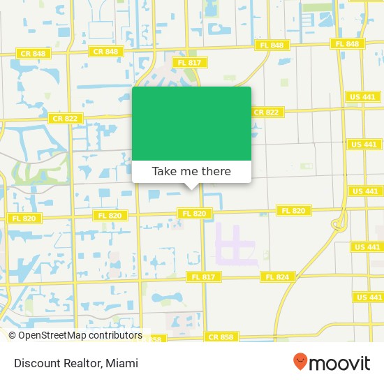 Mapa de Discount Realtor