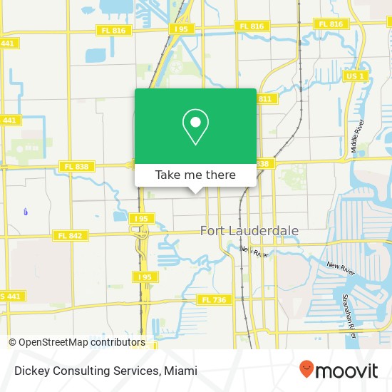 Mapa de Dickey Consulting Services