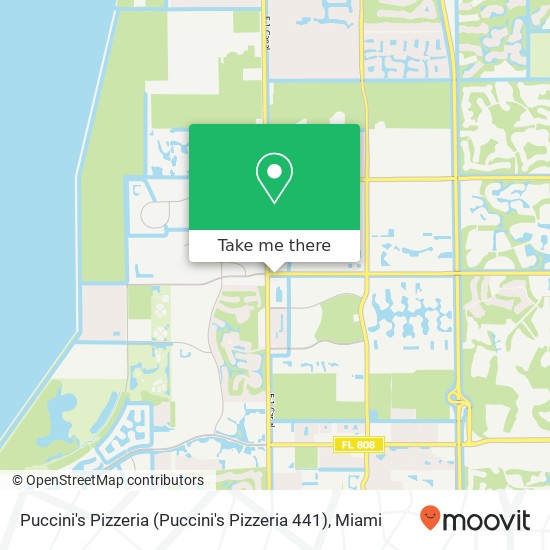 Mapa de Puccini's Pizzeria