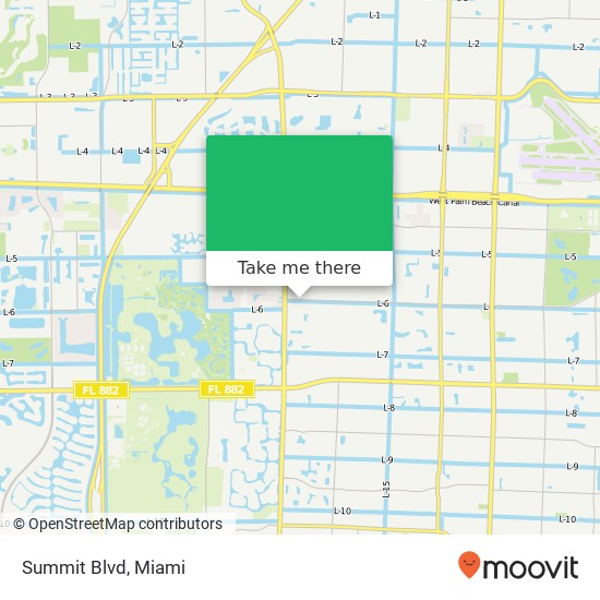 Summit Blvd map