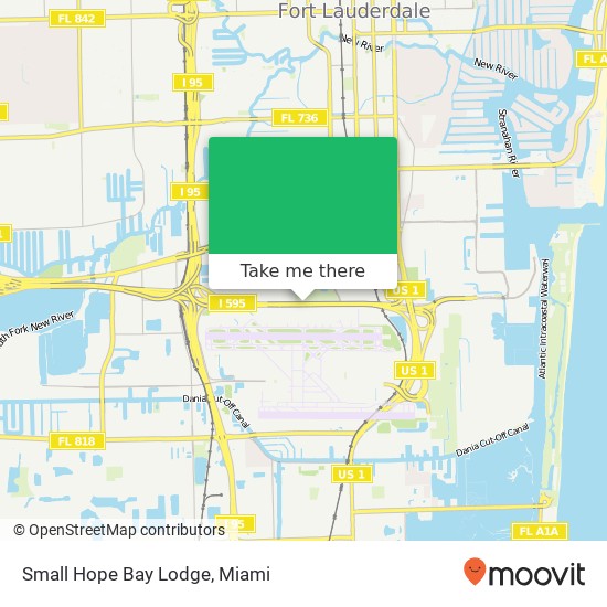 Small Hope Bay Lodge map