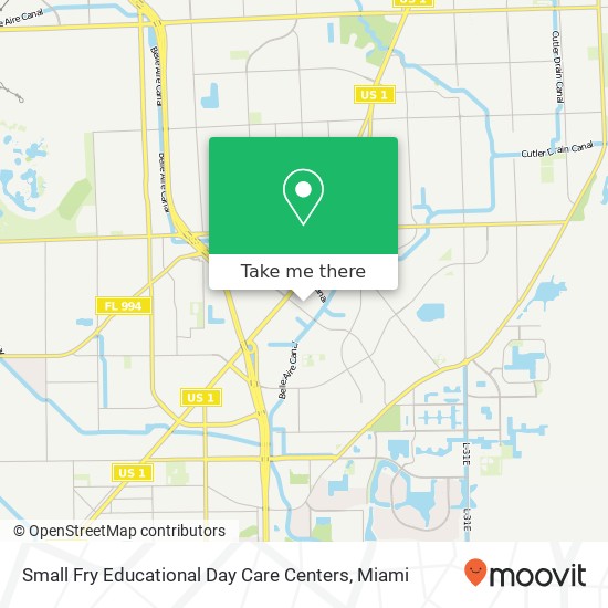Small Fry Educational Day Care Centers map
