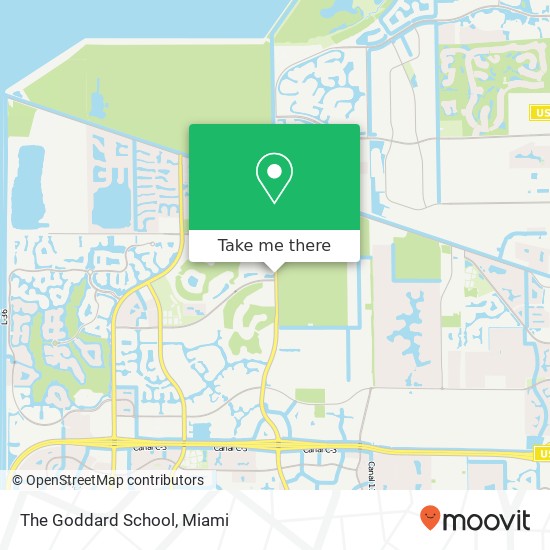 The Goddard School map