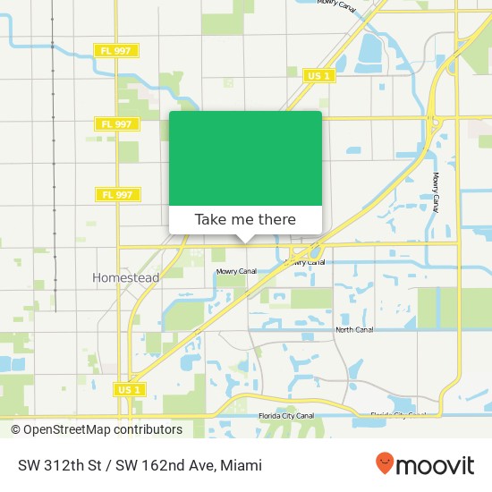 Mapa de SW 312th St / SW 162nd Ave