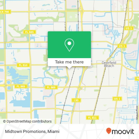 Midtown Promotions map
