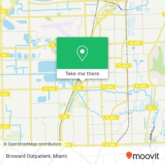 Mapa de Broward Outpatient