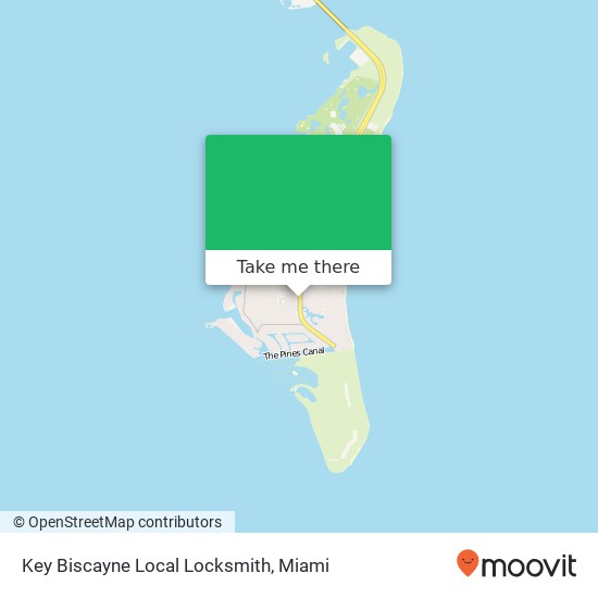 Key Biscayne Local Locksmith map