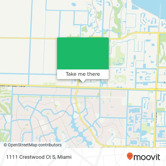 1111 Crestwood Ct S map