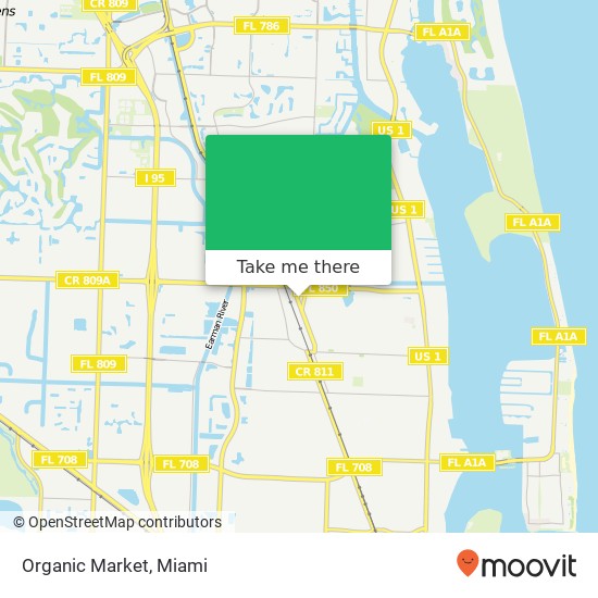 Organic Market map