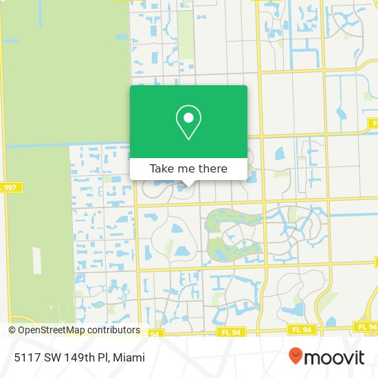 5117 SW 149th Pl map