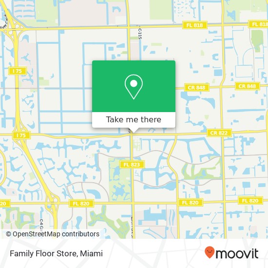 Family Floor Store map